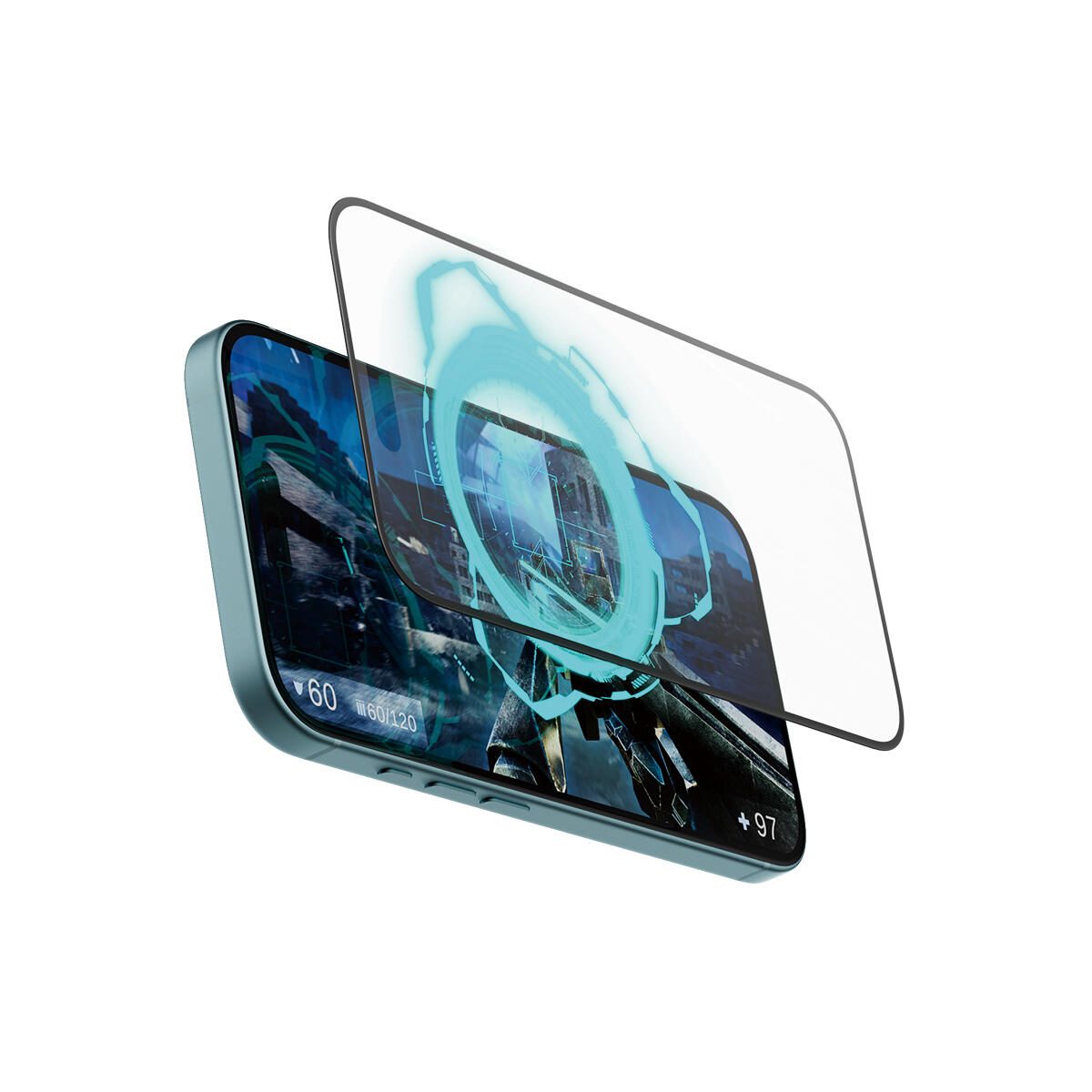 PanzerGlass® Gaming Displayschutz für iPhone 16 & 15 - Ultra-Wide Fit PanzerGlass® Gaming Displayschutz für iPhone 16 & 15 - Ultra-Wide Fit